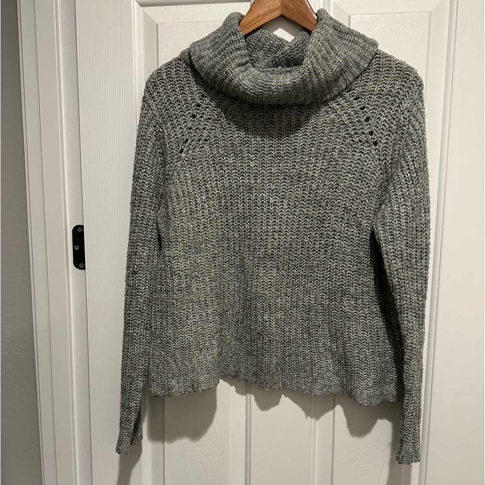New Look gray knit sweater size 12
